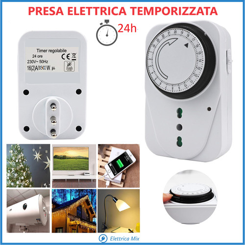 Timer presa elettrica - timer,