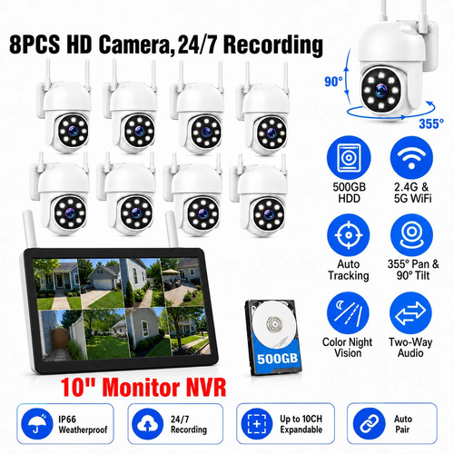 Set telecamere fi - set, 8